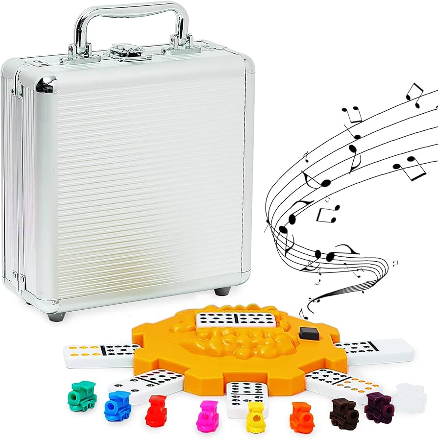 Amazon.com: Yinlo Mexican Train Dominoes Set, Double 12 Dominoes